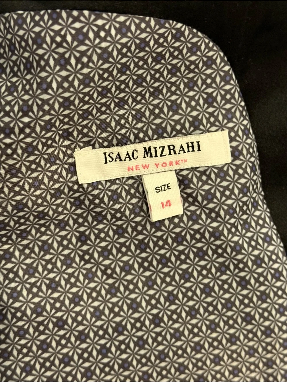 NWT Isaac Mizrahi Boys Black Velvet Sport Coat Suit Jacket size 14